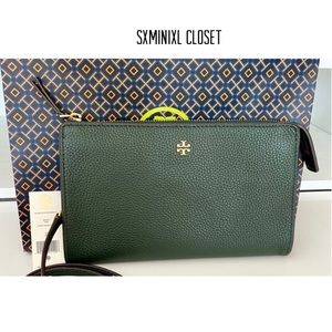 ๐๐ผNEW๐ผTory Burch crossbody bag/shoulder bag/green/leather